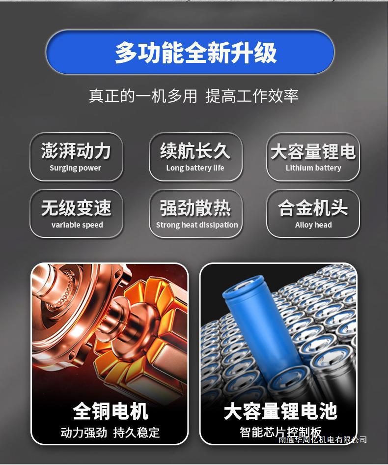 Angle grinder, multi-functional grinding and cutting machine, grinding and polishing hand grinding wheel, power tool, high-power household pic 2