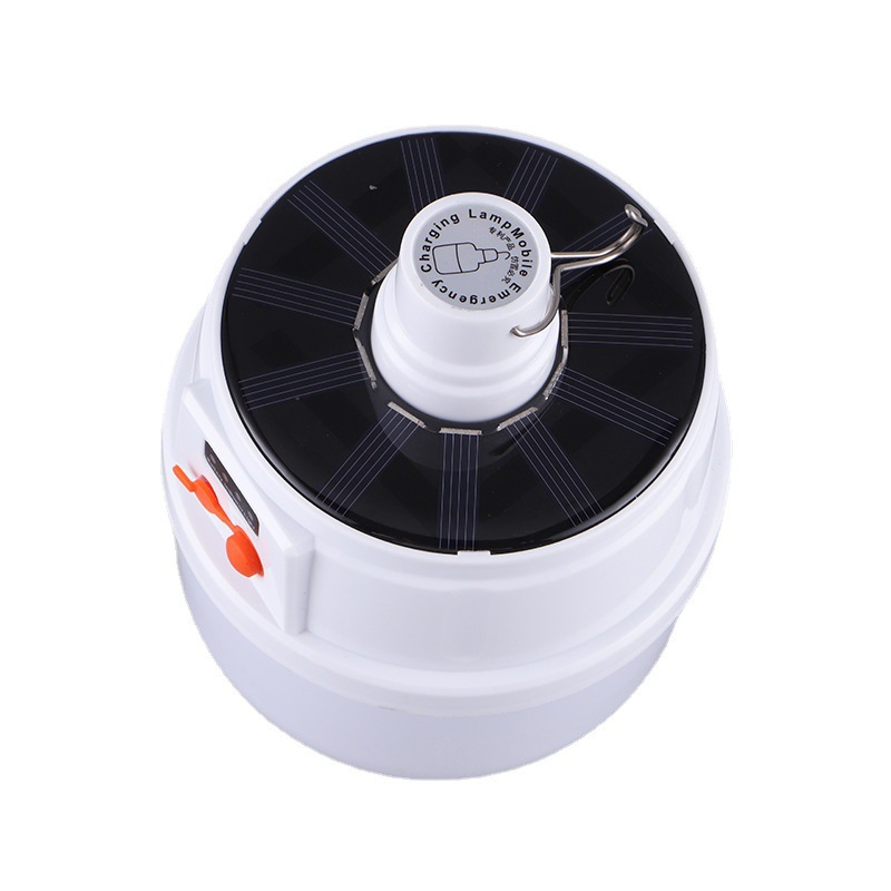 Solar LED outdoor lighting lamps, portable camping tent lamps, USB charging atmosphere mushroom lamps, camping lamps pic 15