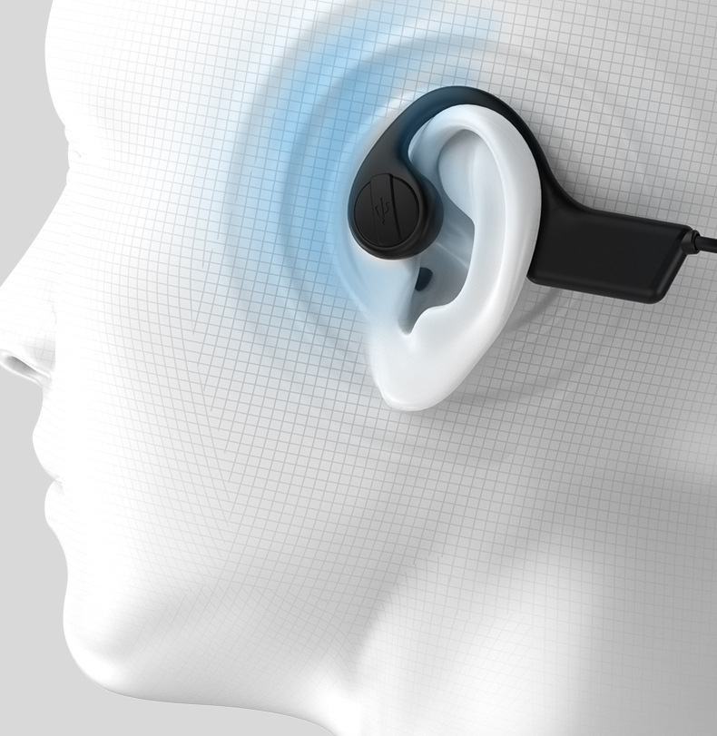 The best-selling x7 True Bone Conduction Bluetooth headphones are in-ear running sports wireless headphones with non-in-ear bone sensing pic 11