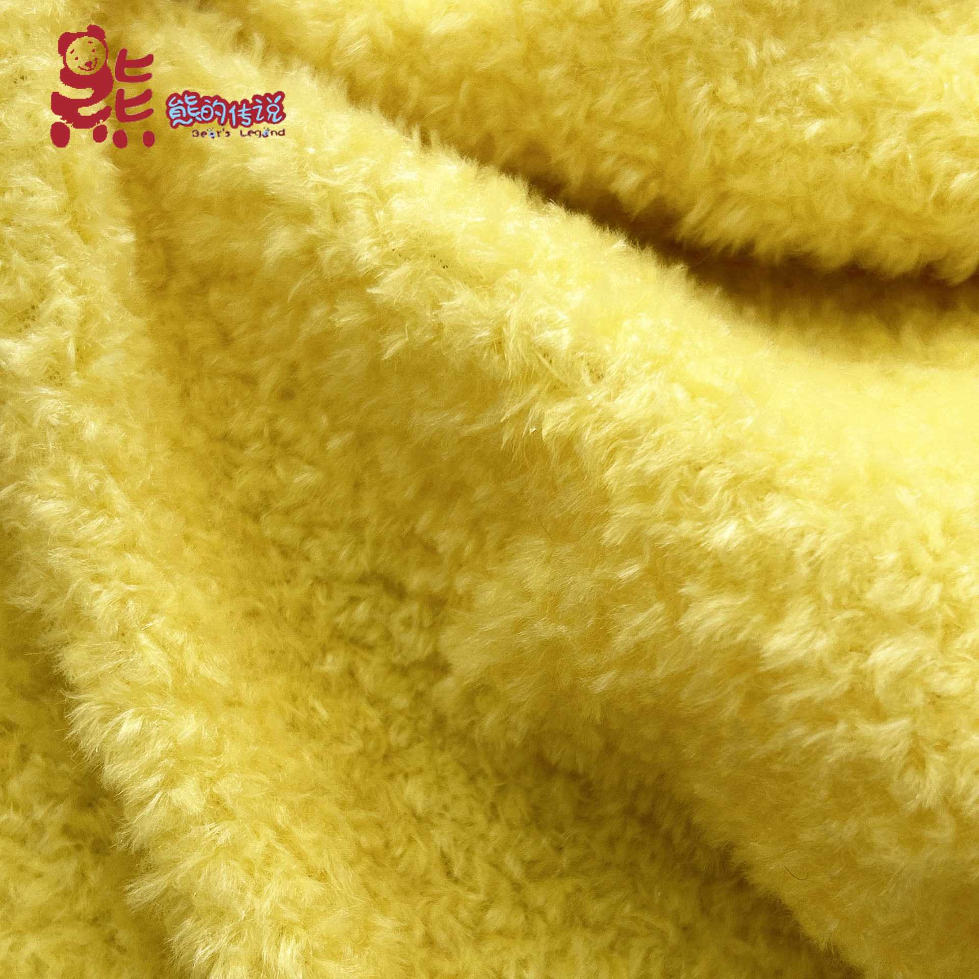 蜜雪绒雪花绒珍珠绒短毛绒玩具公仔动物头绒布料现货批发家纺毯类法兰绒毯详情8