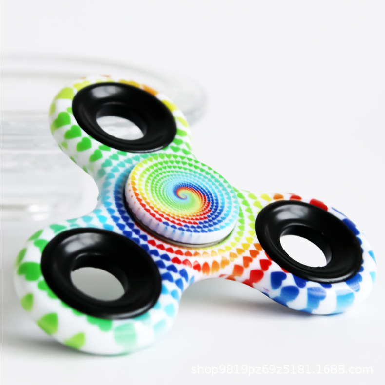 指尖陀螺加工塑料玩具创意手指旋转器小礼品批发定制减压神器金属详情14