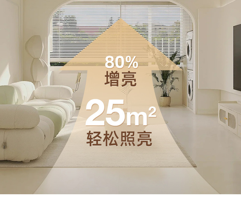 极简卧室灯现代简约大气圆形护眼吸顶灯2025新款主卧房间灯书房灯详情13