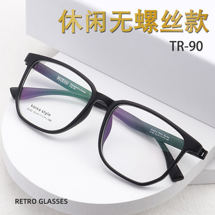 60mm丹阳眼镜批发新款超轻tr眼镜框男大框眼镜架大脸平光镜12737详情20