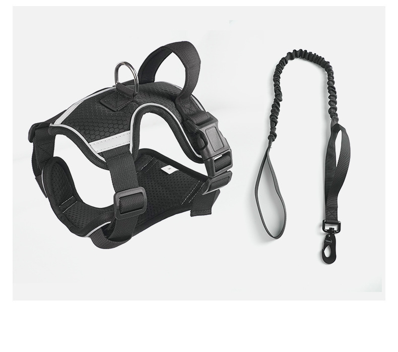 Wholesale of pet supplies in the form of a vest from a manufacturer, export dog chains, and extendable for large dogs pic 13