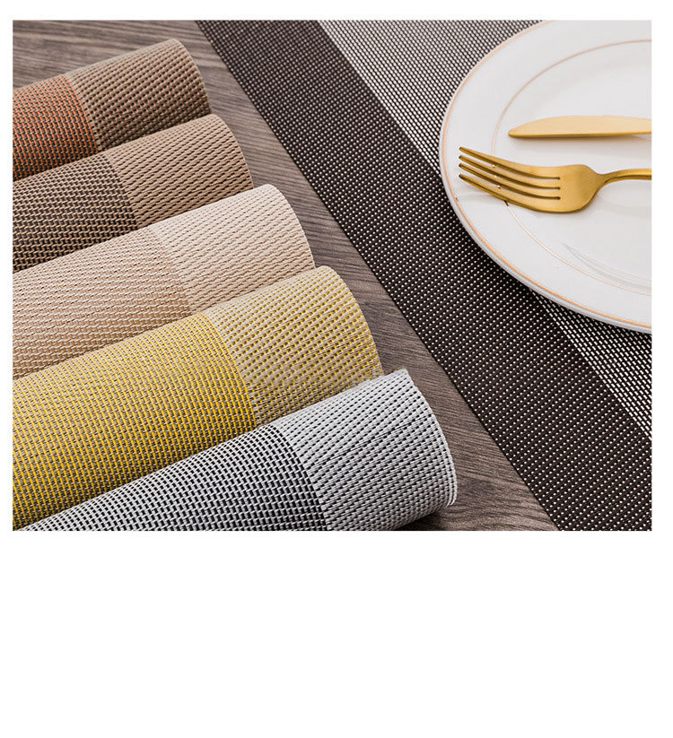 速卖通跨境pvc餐垫防水防油日式隔热餐桌垫酒店餐厅咖啡厅西餐垫详情17