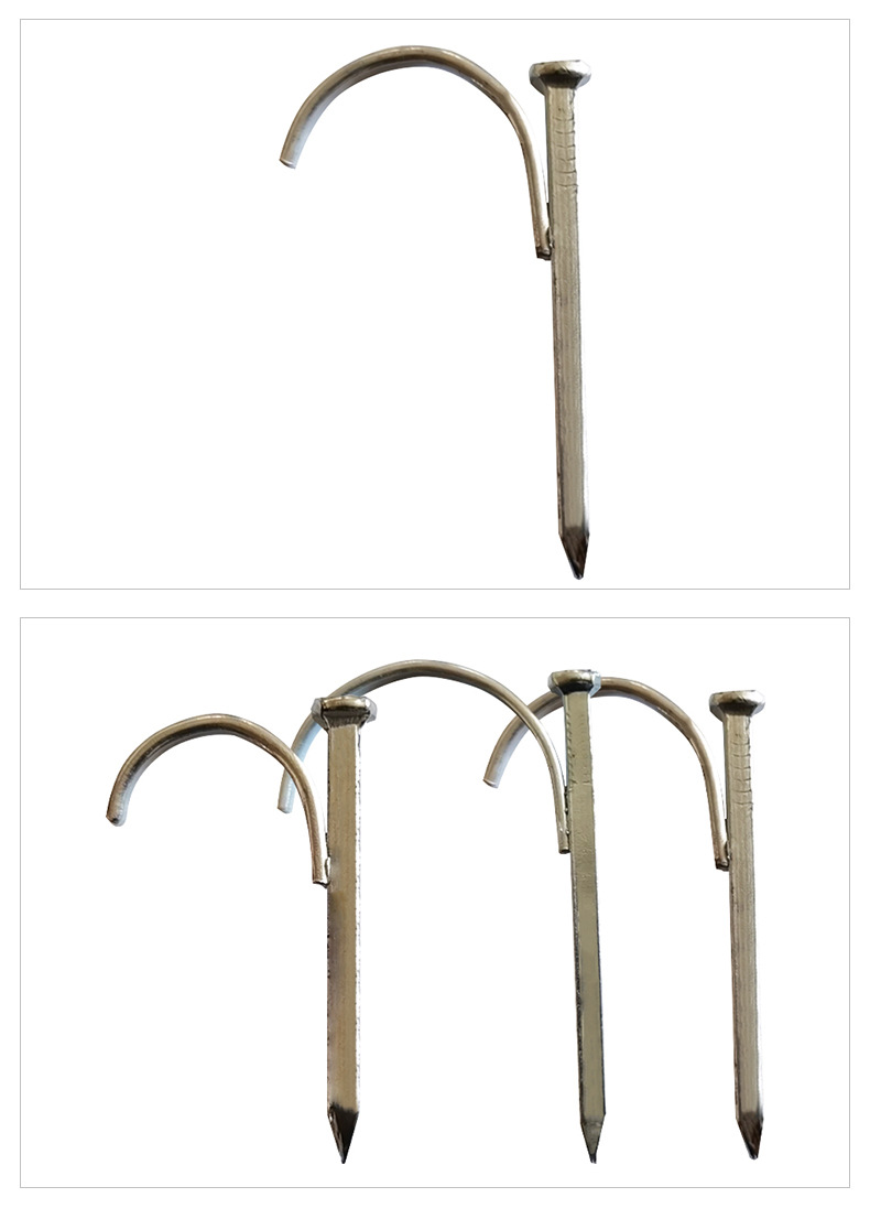 Jiangsu cement nails, special hook nails, steel nails, wall nails, stainless steel hook nails, hardened water pipe hook nails, and wall nails in stock pic 12