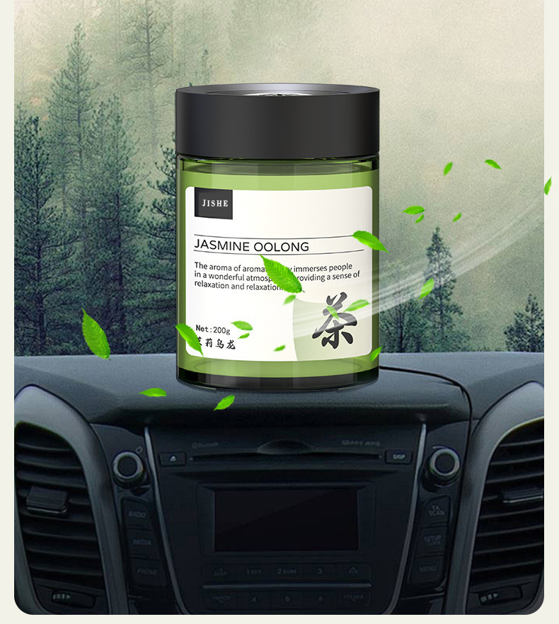 Wholesale of Oriental Gardenia Car Fragrance Solid Ointment: Long-lasting fragrance, deodorizing, car interior fragrance, anti-spillage pic 2