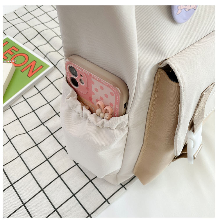 书包女ins森系单肩包学生帆布包清新简约斜挎包大容量装书手提袋详情15