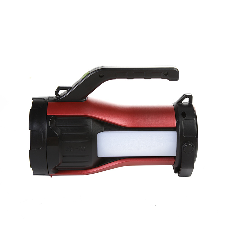 Outdoor multi-functional portable flashlight, emergency night fishing, solar usb rechargeable flashlight, searchlight, super bright pic 6