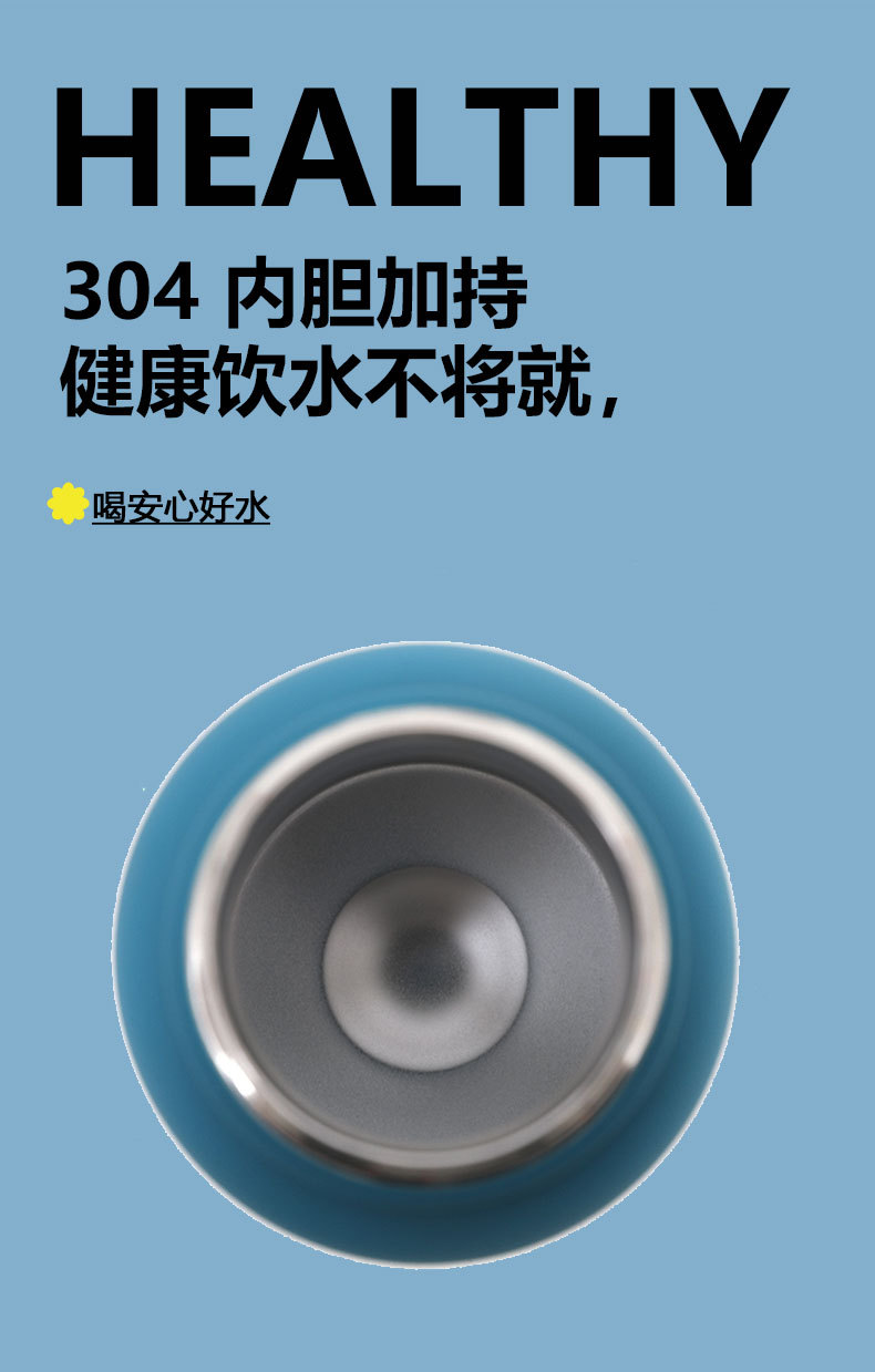 New cross-border 1L American insulated cup, large-capacity wide-mouth insulated cup, portable outdoor vacuum sports water bottle and water cup pic 10