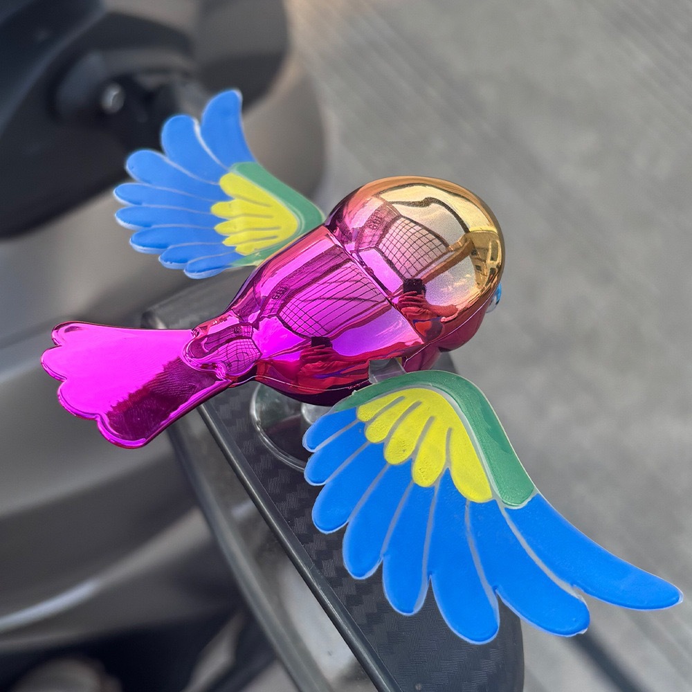 Creativity flutters its wings in the wind, flying like birds. Car ornaments are dynamic and fly with you. Fun interior decoration and car toys pic 6