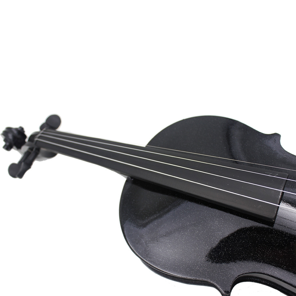 Factory direct sales of colored violins, wooden violins, beginners, adults and children practice solid wood violins (violin) pic 19