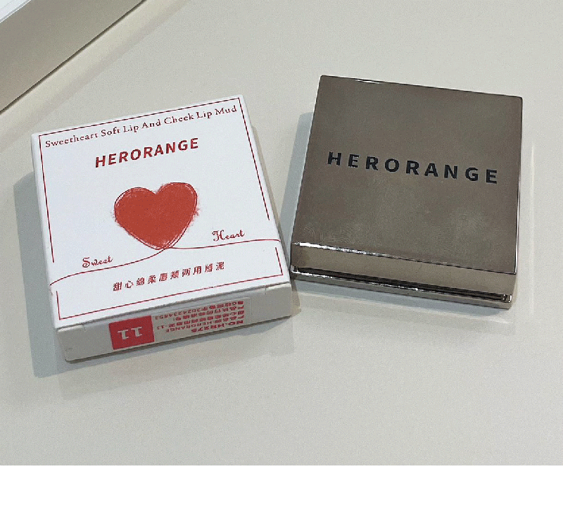 HERORANGE~甜心绵绵唇泥自然裸妆多用单色腮红膏显白平价网红款详情19