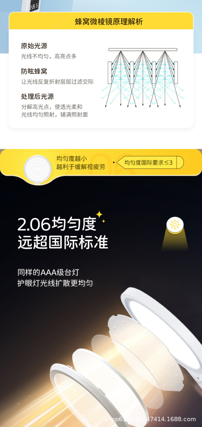 学习书桌台灯护眼写作业专用冲插电两用阅读LED台灯宿舍床头灯详情7