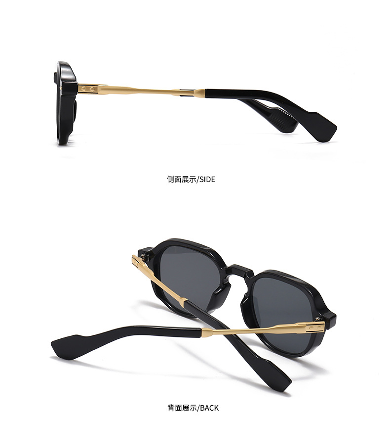 跨境欧美窄小框外贸SUNGLASSES潮流街拍摩登魅力复古太阳镜6068详情6