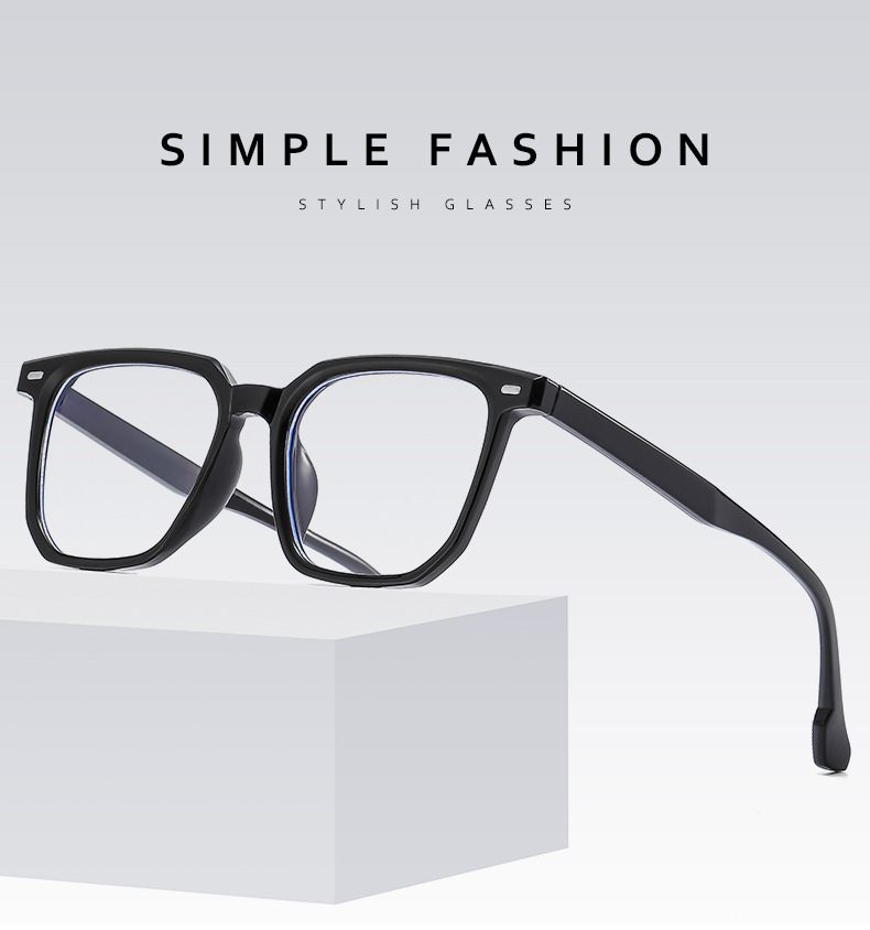 超轻透明光学眼镜镜架近视防蓝光男女款大脸显瘦可配有度数镜片详情13