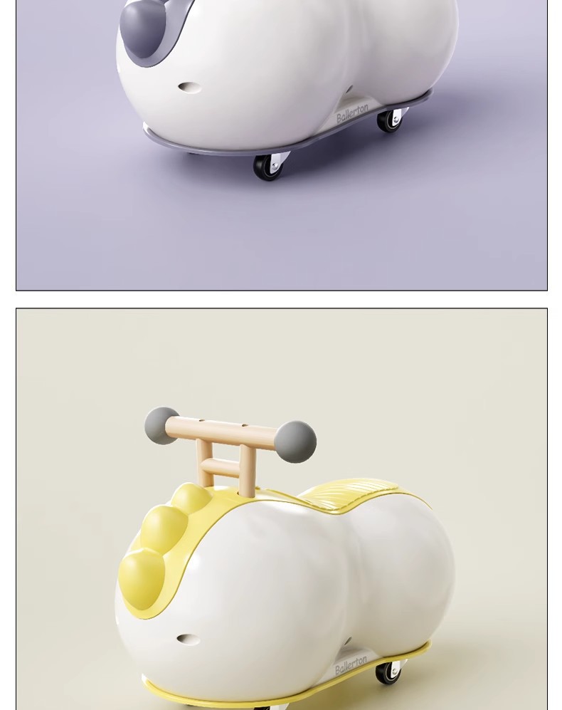 儿童花生车生日礼物送1-3岁男女宝宝扭扭车溜溜车滑行车批发玩具详情25