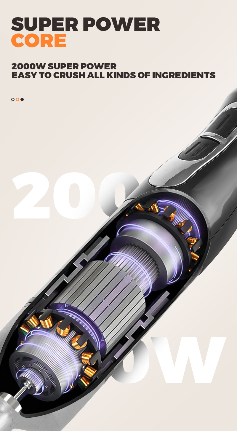 JAMAKY料理棒辅食机宝宝手持多功能绞肉机家用小型研磨搅拌机器JMY3007详情12