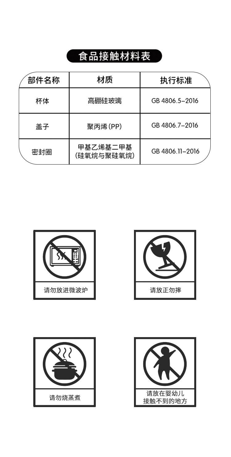 网红高颜值潮酷吸管玻璃杯手提式大容量户外便携大肚杯子礼品批发详情15