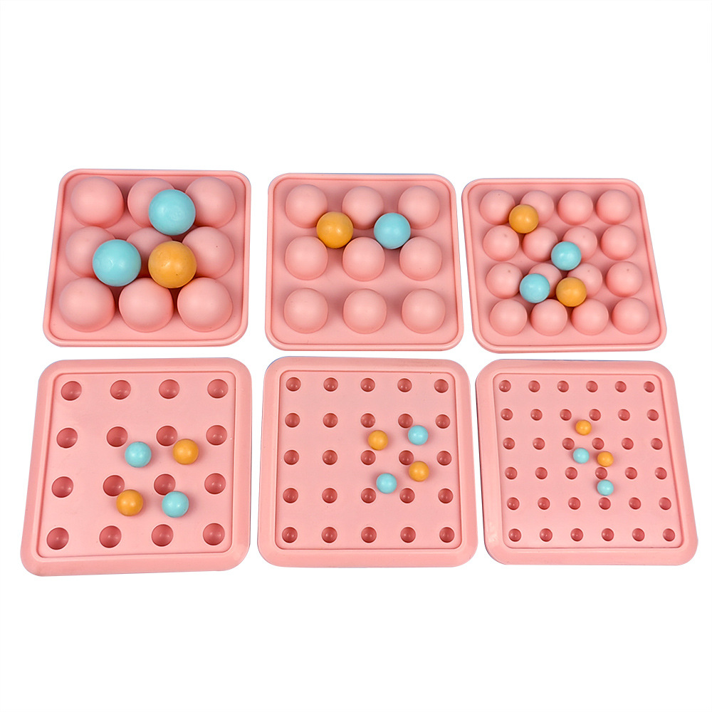 Food-grade custard, runny filling, round balls, ice cubes, candies, chocolate beans, silicone molds with LIDS, silicone ice hockey molds pic 4