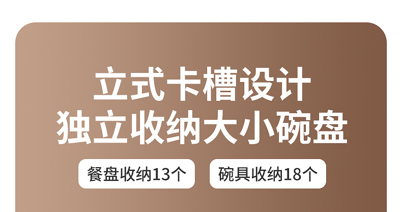 厨房碗盘收纳架家用碗碟水杯置物架碗架碗筷沥水架碗柜小型盘子架详情5