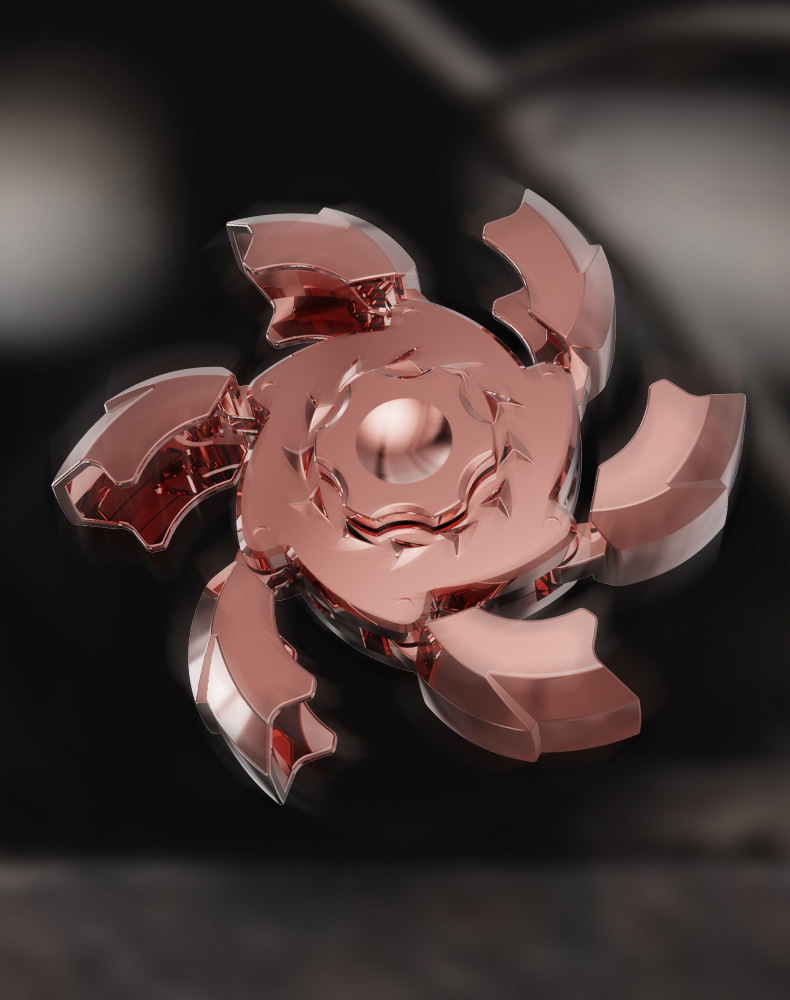 合金爆甲手指陀螺旋转磁吸指尖陀螺趣味解压创意潮玩儿童生日礼物详情4