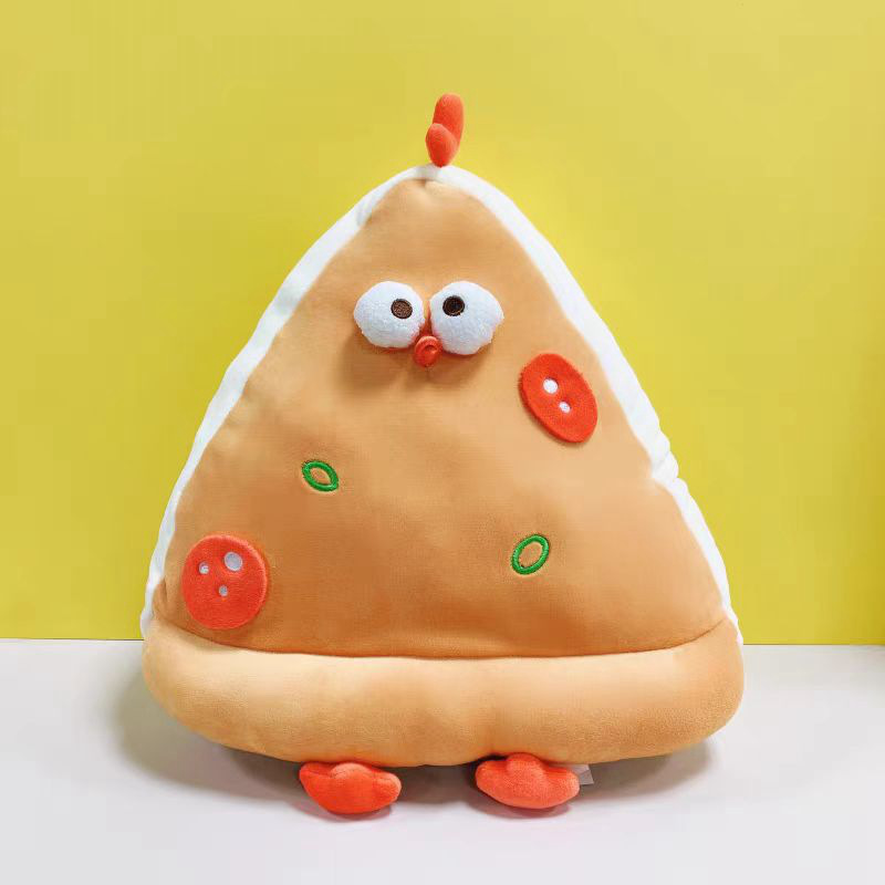 Fun hamburger chicken, stuffed pillow, sandwich chicken doll, funny plush toy, home sofa, personalized decoration pic 11