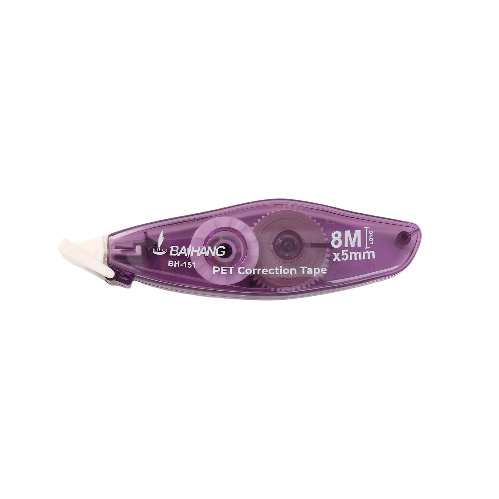 The gradient color large-capacity correction tape does not get stuck and can be continuously used for students. The correction tape set is smooth pic 10
