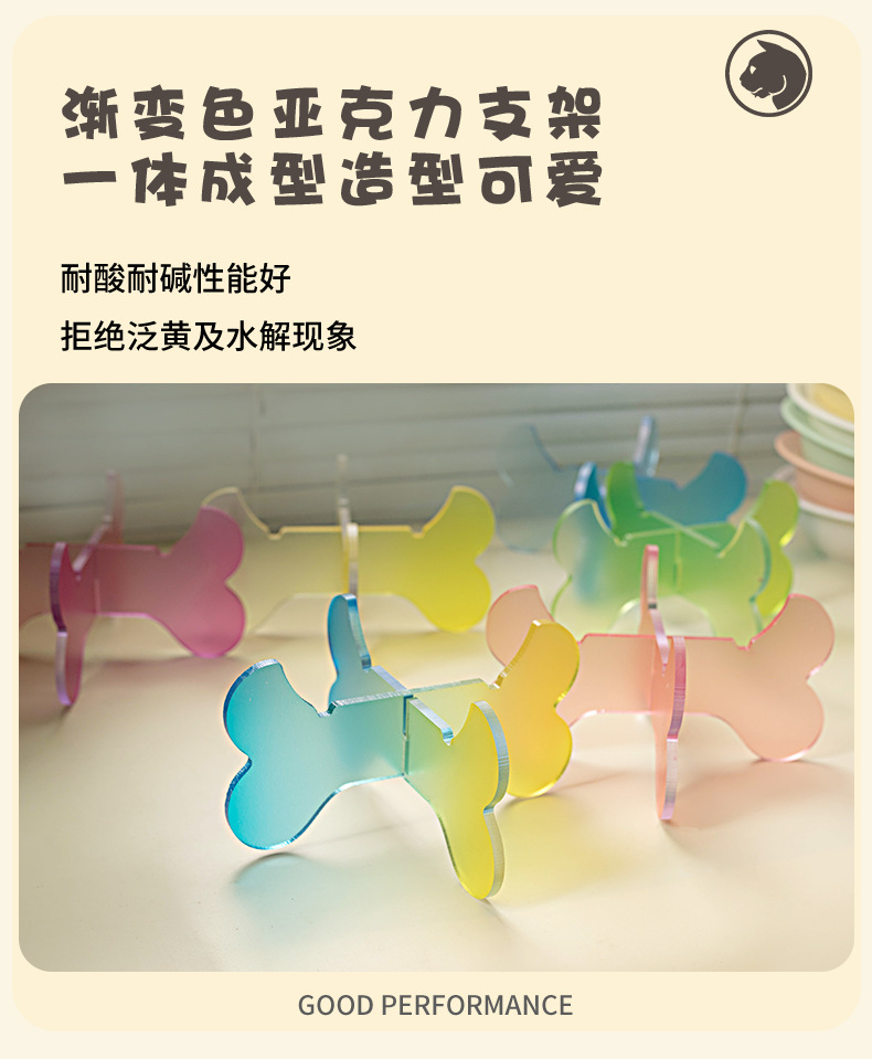 韩国bd同款飞碟碗猫碗狗碗陶瓷罐头湿粮碗喝水碗防黑下巴保护颈椎详情7