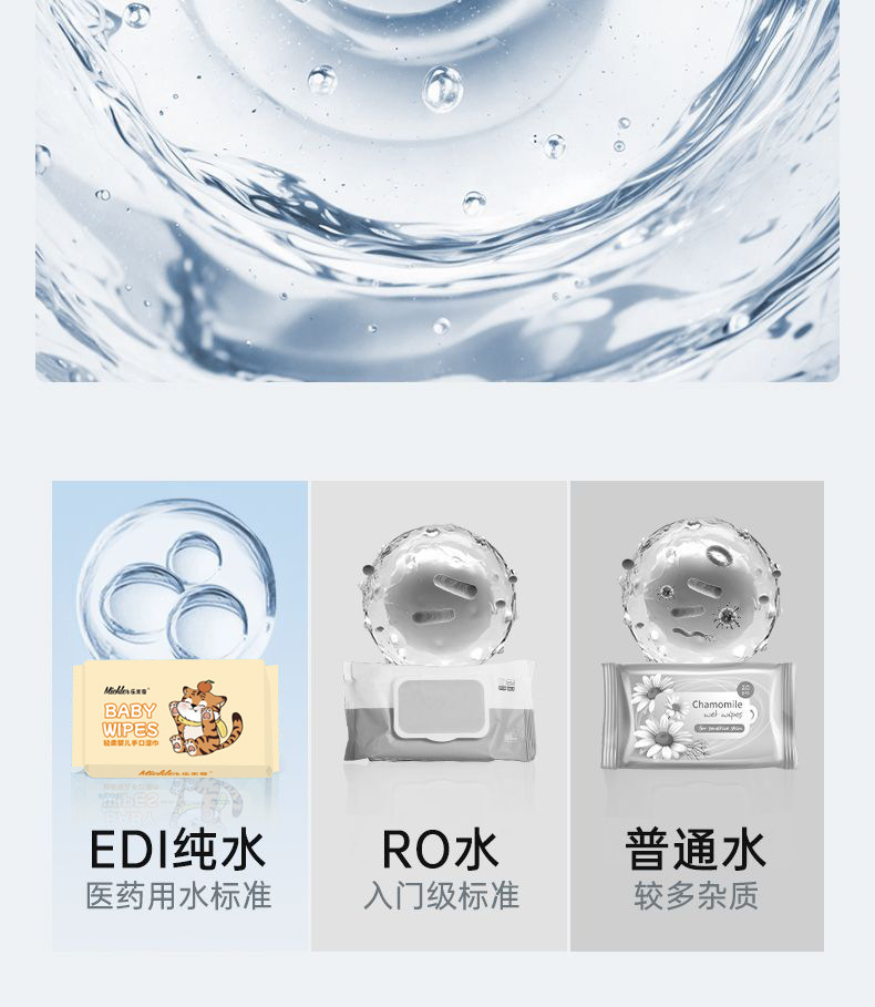 湿巾定制婴儿湿巾小包随身装迷你便携纸一提贴牌印刷独立包装详情12