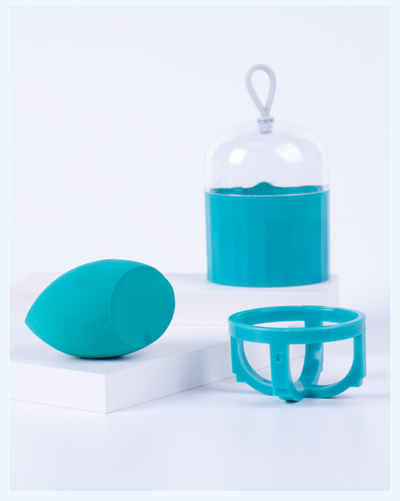 卓尔雅工厂彩妆蛋套装干湿两用海绵美妆蛋收纳盒批发定制美容护肤粉扑工具详情9