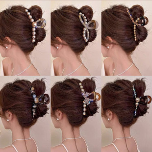 Laser Mermaid Girl telephone line hair tie for women, Korean, simple and basic, versatile hair band, seamless leather cover hair accessory pic 7