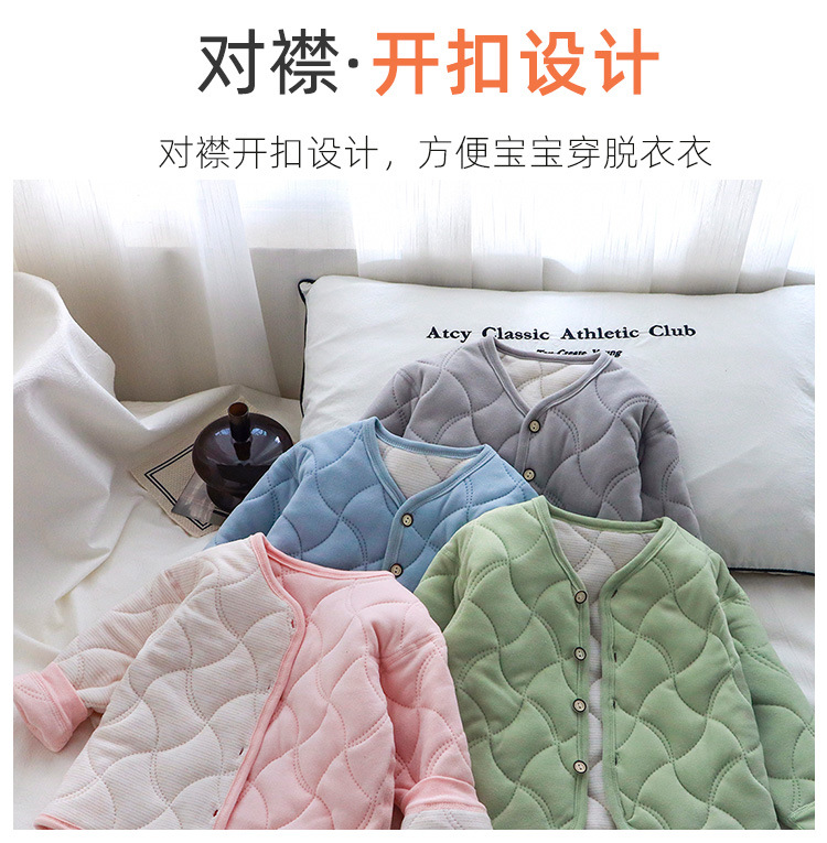 儿童外套三层校服神器女童棉衣男童内胆棉服二棉加绒中大童保暖详情4