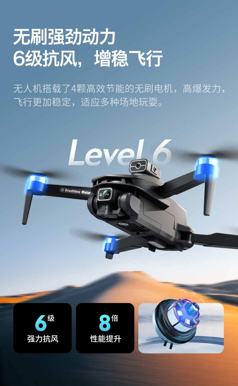 跨境v168max无人机gps返航带屏航拍飞行器折叠遥控飞机外贸玩具详情17