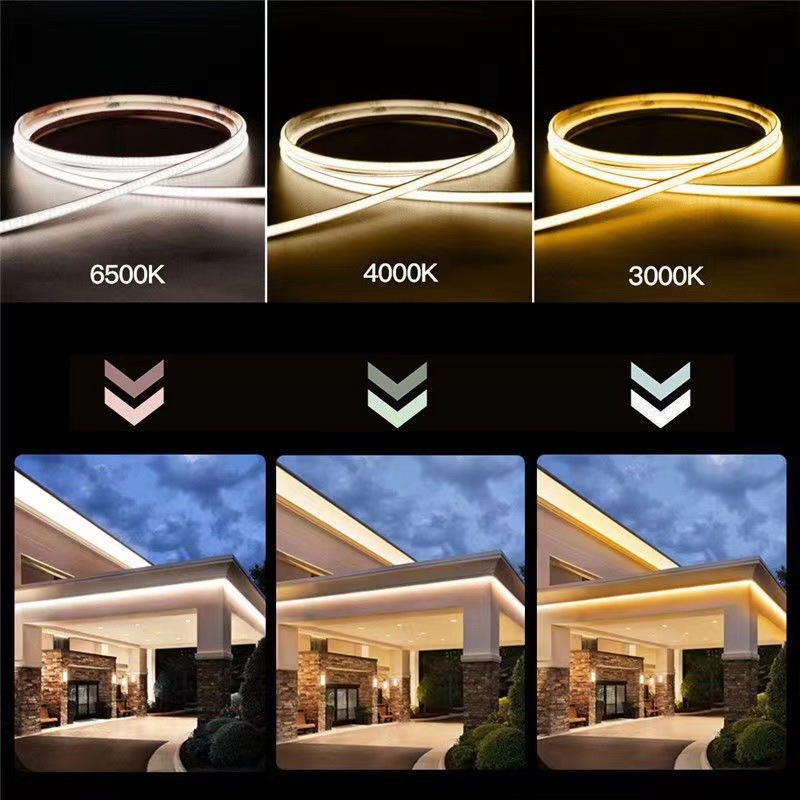 跨境电商USB灯带5V320灯氛围灯串按键开关LED彩色线条灯COB灯带详情20