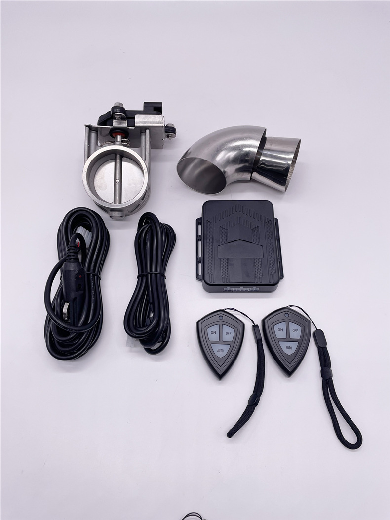 汽车电动排气阀门多角度全开半开遥控可变两线电子阀门控制器详情5