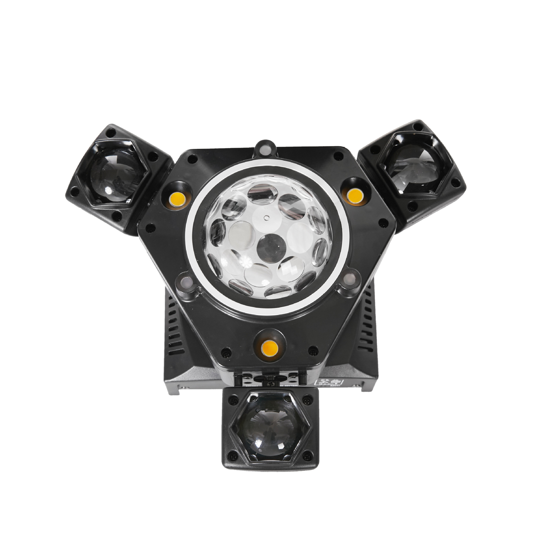 蜂眼激光灯 三臂小金刚带声控酒吧KTV氛围灯旋转摇头舞台灯光详情6