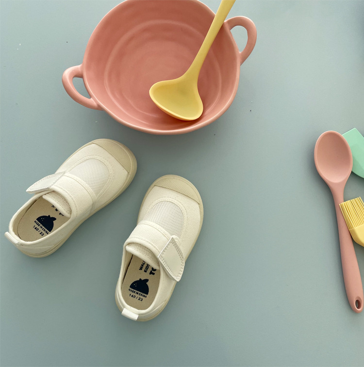 TOPSTAR春季儿童帆布鞋透气网布儿童鞋子幼儿园室内宝宝鞋1231款详情30