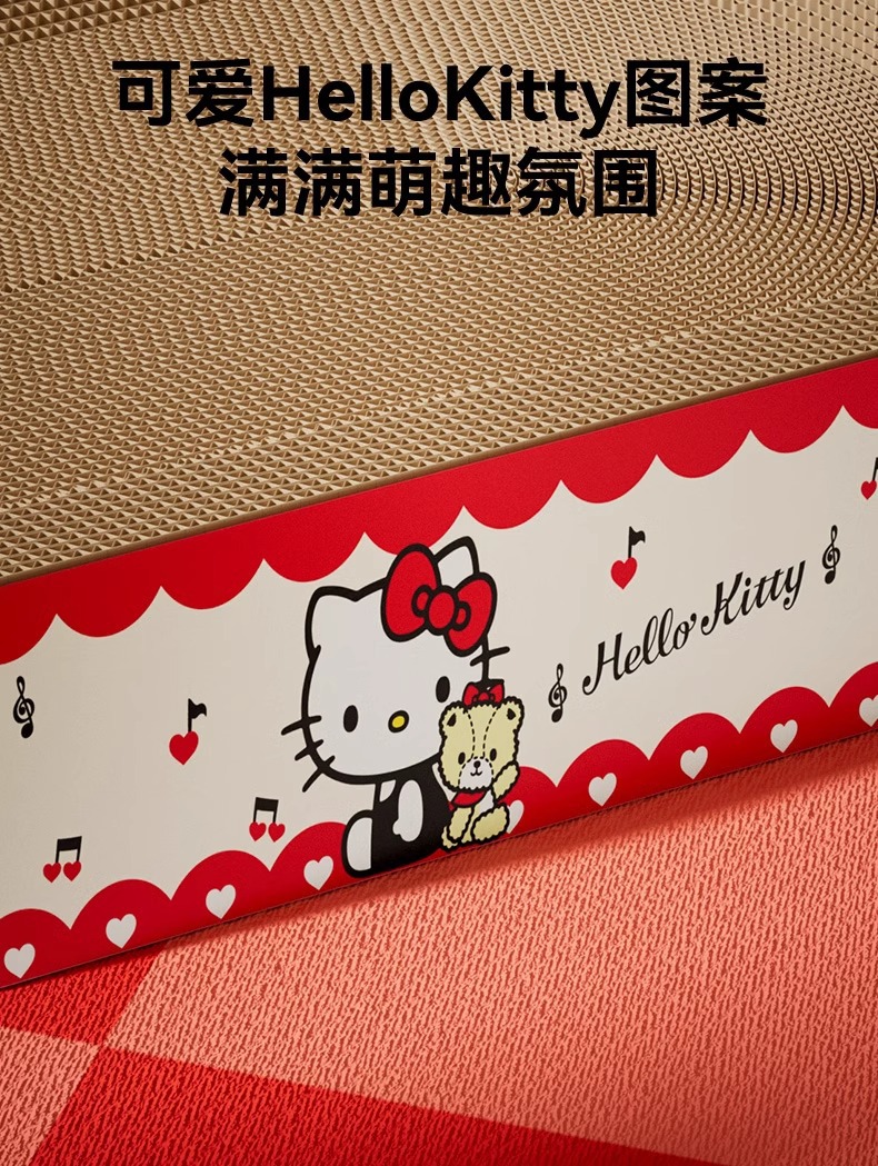 猫咪联名款巨无霸椭圆猫抓板玩睡一体超大猫玩具耐磨耐抓宠物用品详情9