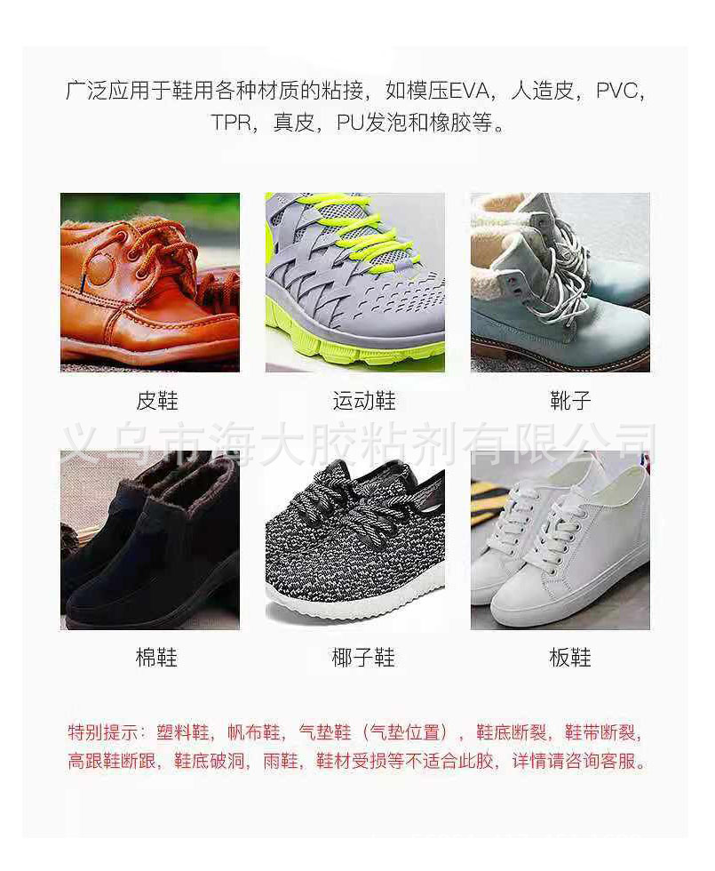 60ml transparent resin soft waterproof shoe repair glue for export pic 8