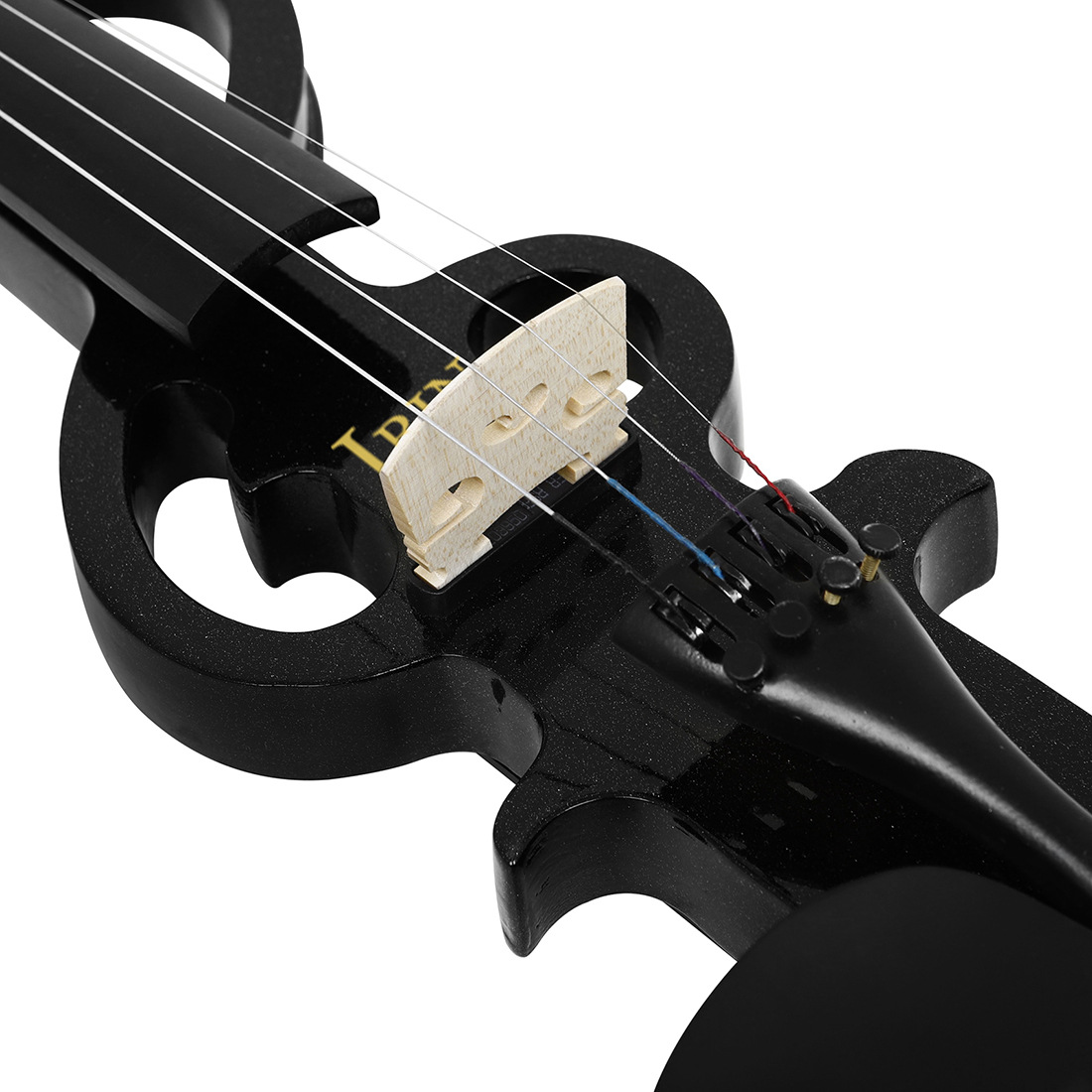 Electro-acoustic violin, solid wood violin, adult, children, beginners, playing electronic violin, headphones, silent violin pic 18