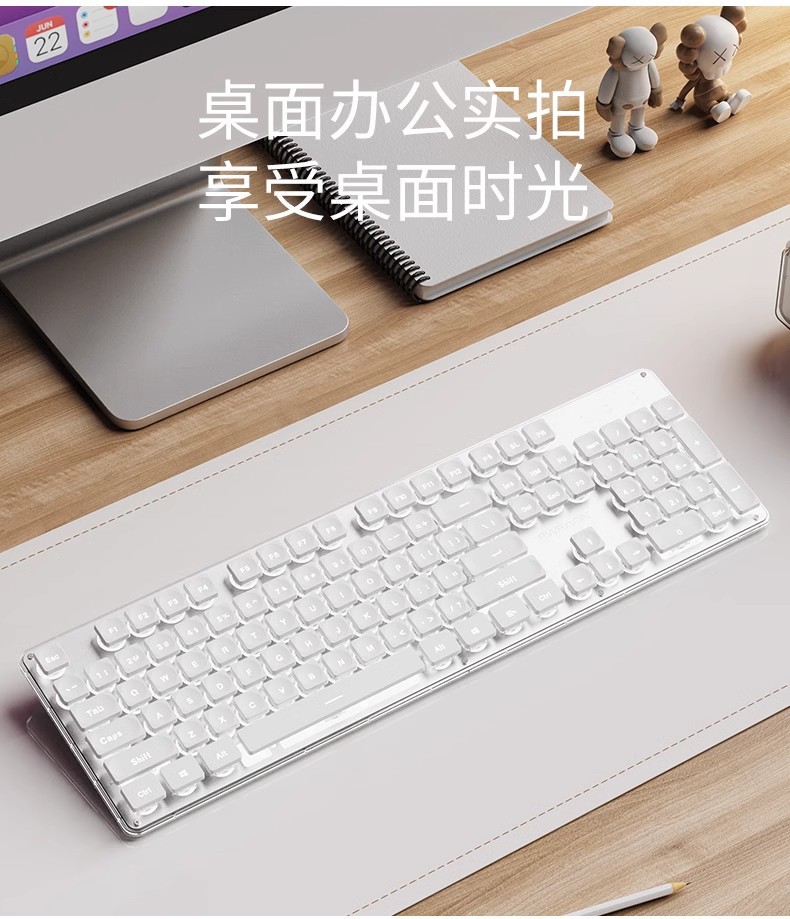 静音键盘真机械手感女生办公专用有线无线游戏电脑详情2