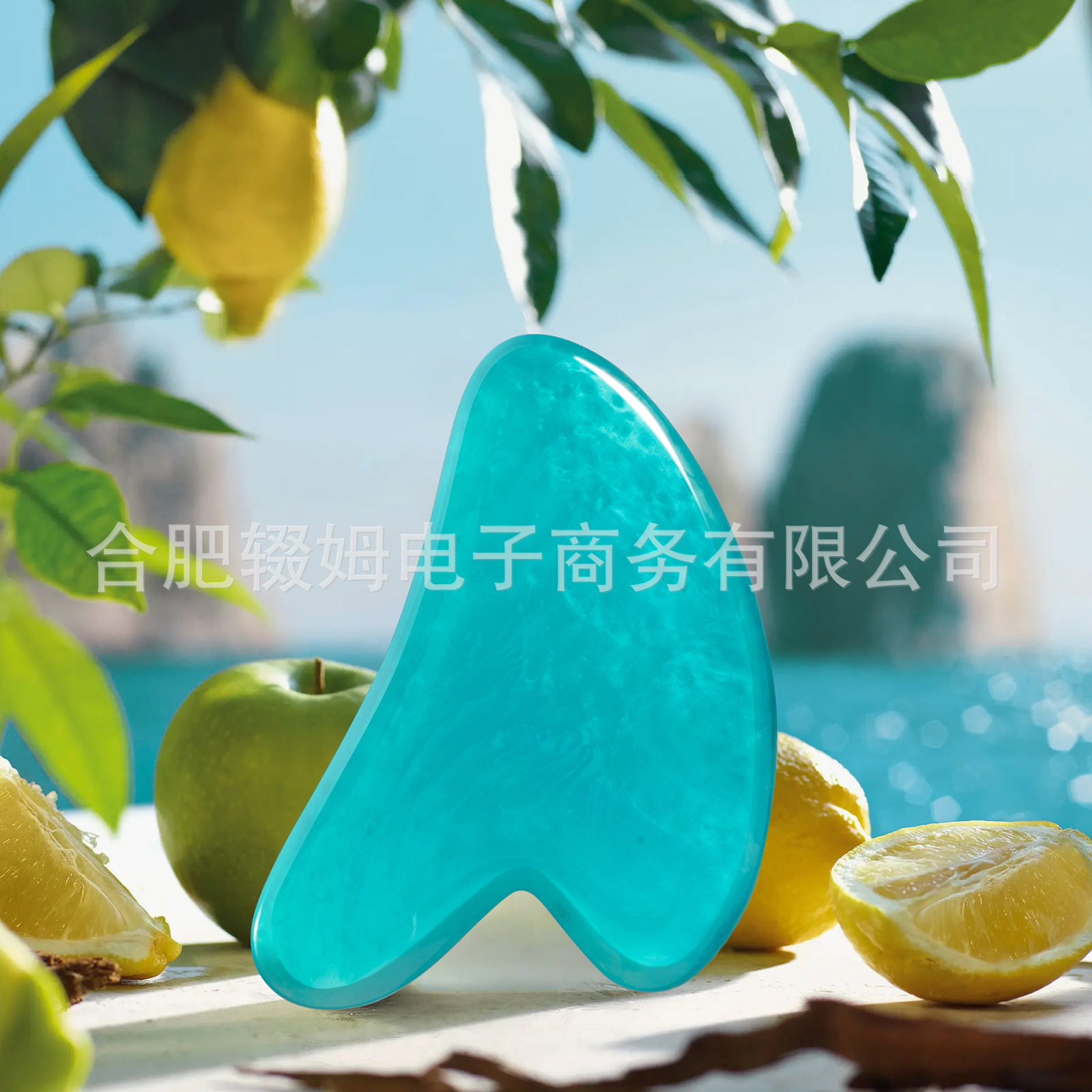 树脂心形刮痧器美容按摩点穴脸部刮背全身按摩刮痧板跨境详情6