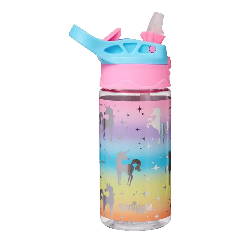 Australian smiggle straw water cup for boys, girls, children and students is a lightweight and transparent portable cup with a large capacity of 650ml pic 25