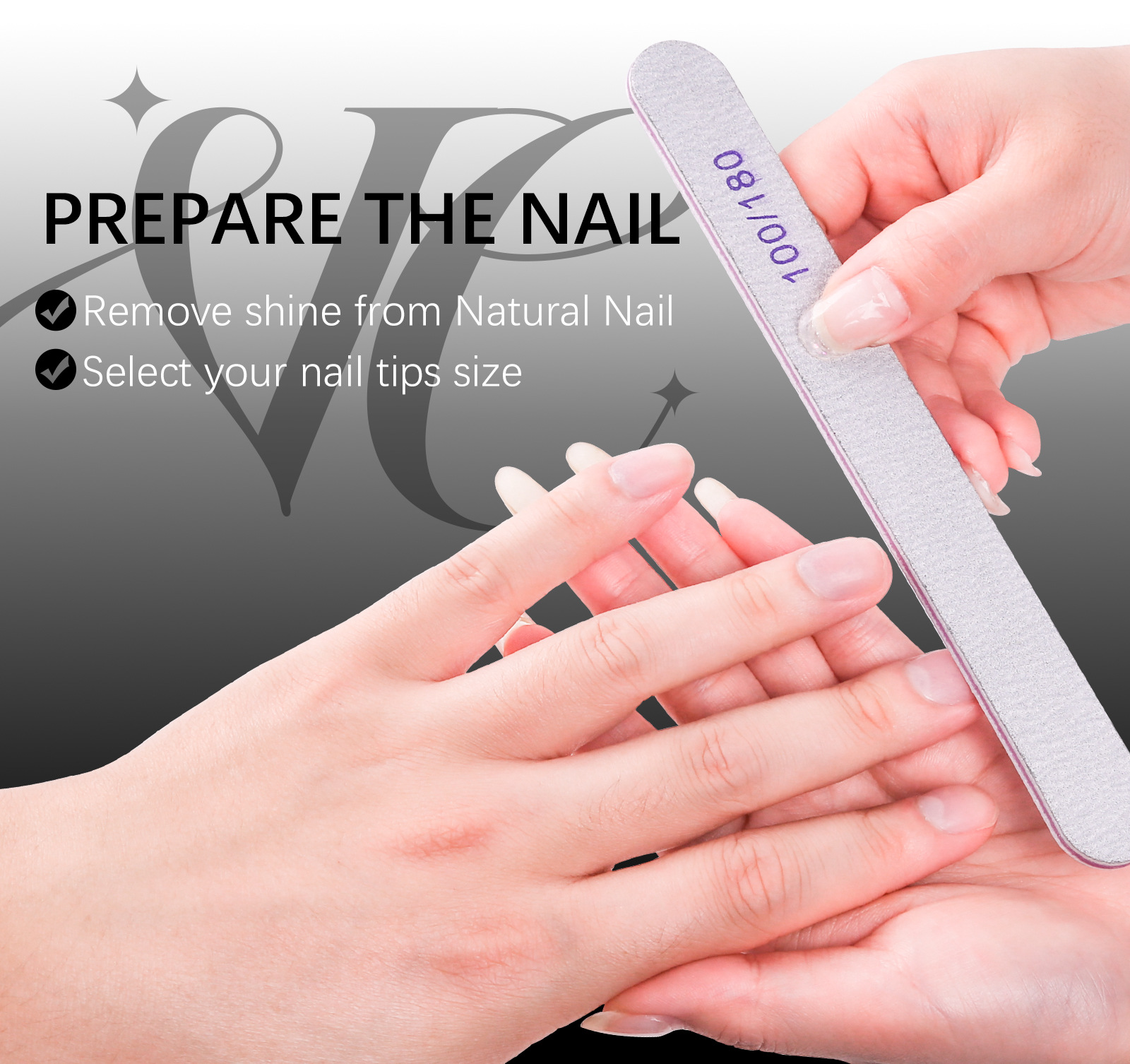 GEL X TIP美甲甲片高透坚硬无痕假指甲280片盒装全贴甲14尺寸半码详情7