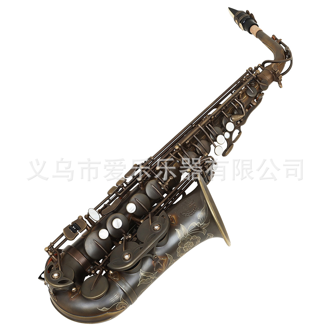 Matte alto saxophone E-flat retro saxophone complete set for adult beginners, professional saxophone cross-border wholesale pic 12