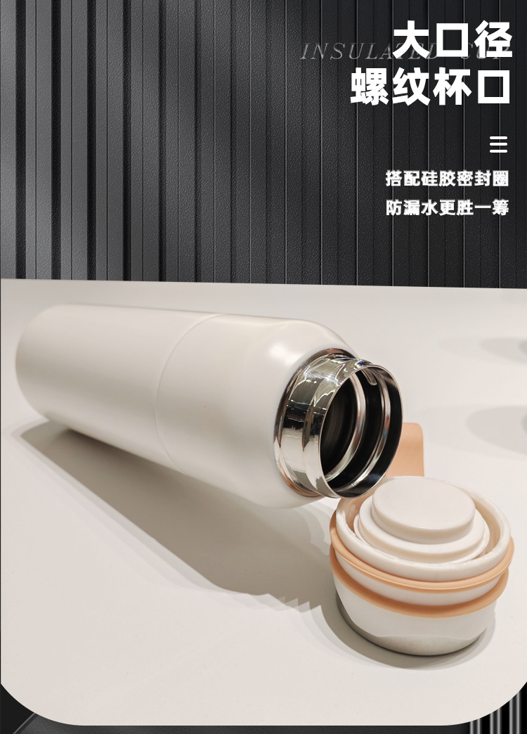 厂家新款大容量便携式保温杯保温保冷随手杯户外运动提手水杯批发详情2
