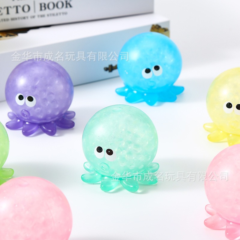 小红书跨境亚马逊TPR减压发泄挤压珠子乌贼章鱼捏捏乐解压玩具详情2