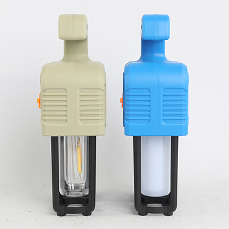 Portable camping lamp, solar-powered LED camping lamp, outdoor multi-functional tent lamp, power bank, portable lamp pic 4