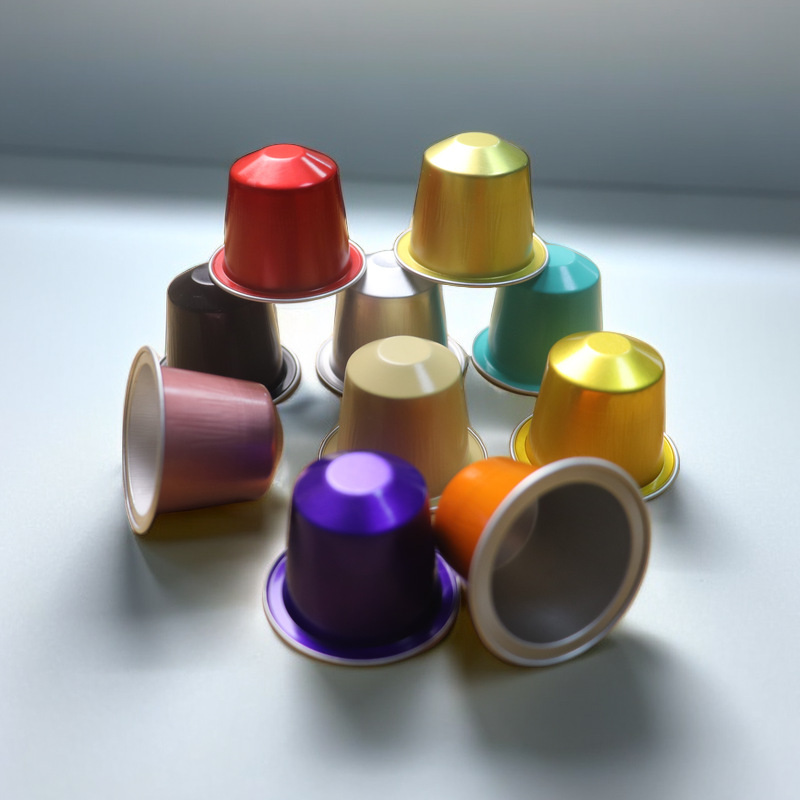 BOOTH跨境专供nespressol浓缩液容器一次性食品级铝箔咖啡胶囊壳详情1